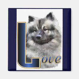 Keeshond Gifts Magneet