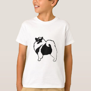Keeshond Grafisch - Mooie Originele Honden Kunst T-shirt