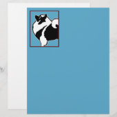 Keeshond Graphics - Cute Original Dog Art (Voorkant / Achterkant)