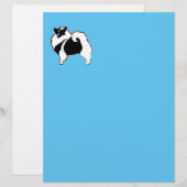 Keeshond Graphics - Cute Original Dog Art (Voorkant / Achterkant)