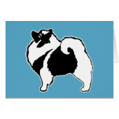 Keeshond Graphics - Cute Original Dog Art (Voorkant Horizontaal)