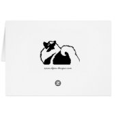Keeshond Graphics - Cute Original Dog Art (Achterkant Horizontaal)