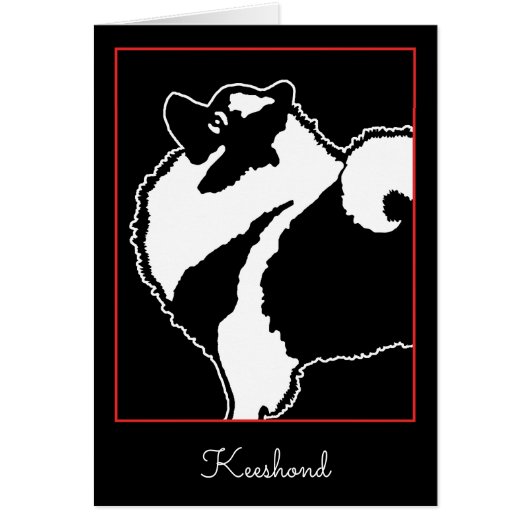 Keeshond Graphics - Cute Original Dog Art (Voorkant)