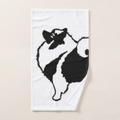 Keeshond Graphics - Cute Original Dog Art Bad Handdoek (Handdoek)