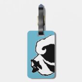 Keeshond Graphics - Cute Original Dog Art Bagagelabel (Achterkant verticaal)