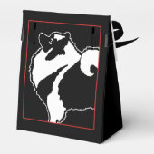 Keeshond Graphics - Cute Original Dog Art Bedankdoosjes (Achterkant)