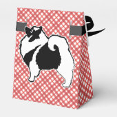 Keeshond Graphics - Cute Original Dog Art Bedankdoosjes (Achterkant)