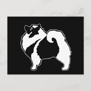 Keeshond Graphics - Cute Original Dog Art Briefkaart