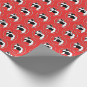 Keeshond Graphics - Cute Original Dog Art Cadeaupapier (Hoek)
