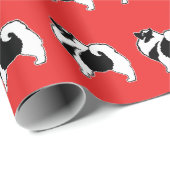 Keeshond Graphics - Cute Original Dog Art Cadeaupapier (Rol Hoek)