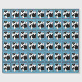 Keeshond Graphics - Cute Original Dog Art Cadeaupapier (Vlak)