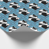 Keeshond Graphics - Cute Original Dog Art Cadeaupapier (Hoek)