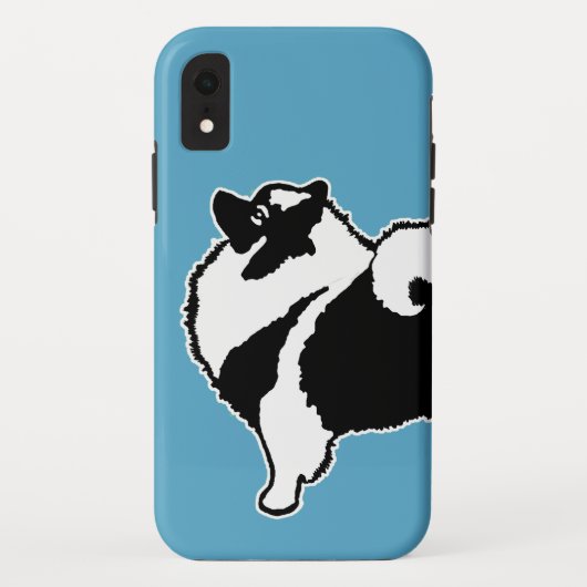 Keeshond Graphics - Cute Original Dog Art Case-Mate iPhone Case (Achterkant)