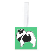 Keeshond Graphics - Cute Original Dog Art Decoratie (Voorkant)