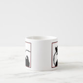 Keeshond Graphics - Cute Original Dog Art Espresso Kop (Voorkant)