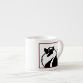 Keeshond Graphics - Cute Original Dog Art Espresso Kop (Voorkant rechts)