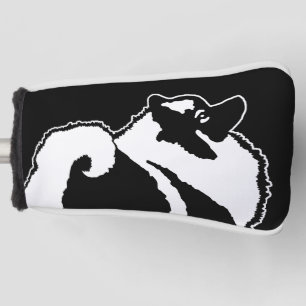 Keeshond Graphics - Cute Original Dog Art Golfheadcover