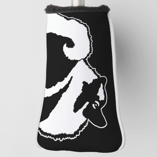 Keeshond Graphics - Cute Original Dog Art Golfheadcover (Draai 90)