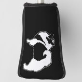 Keeshond Graphics - Cute Original Dog Art Golfheadcover (Draai 90)