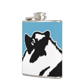 Keeshond Graphics - Cute Original Dog Art Heupfles (Links)