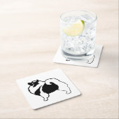Keeshond Graphics - Cute Original Dog Art Kartonnen Onderzetters (Insitu)