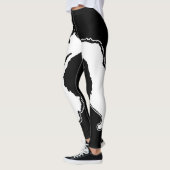 Keeshond Graphics - Cute Original Dog Art Leggings (Links)