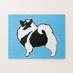 Keeshond Graphics - Cute Original Dog Art Legpuzzel