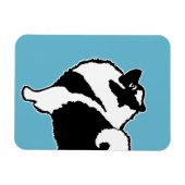 Keeshond Graphics - Cute Original Dog Art Magneet (Horizontaal)