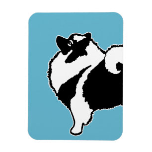 Keeshond Graphics - Cute Original Dog Art Magneet
