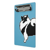 Keeshond Graphics - Cute Original Dog Art Mini Klembord (Angled2)