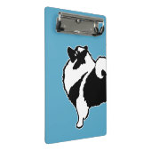 Keeshond Graphics - Cute Original Dog Art Mini Klembord (Schuin)