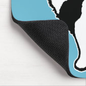 Keeshond Graphics - Cute Original Dog Art Muismat (Hoek)