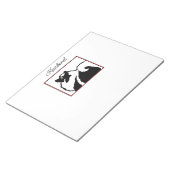 Keeshond Graphics - Cute Original Dog Art Notitieblok (Schuin)