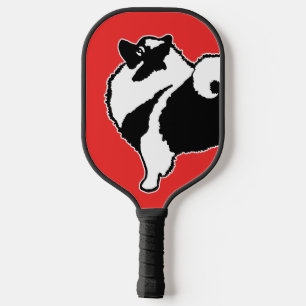 Keeshond Graphics - Cute Original Dog Art Pickleball Paddle