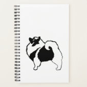 Keeshond Graphics - Cute Original Dog Art Planner (Voorkant)