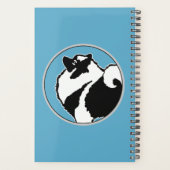 Keeshond Graphics - Cute Original Dog Art Planner (Achterkant)