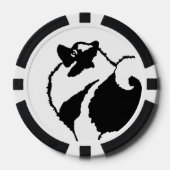 Keeshond Graphics - Cute Original Dog Art Poker Chips (Voorkant)