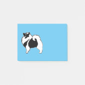 Keeshond Graphics - Cute Original Dog Art Post-it® Notes (Voorkant)