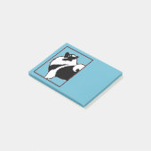 Keeshond Graphics - Cute Original Dog Art Post-it® Notes (Schuin)