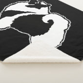 Keeshond Graphics - Cute Original Dog Art Sherpa Deken (3/4)