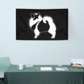 Keeshond Graphics - Cute Original Dog Art Spandoek (Beurs)