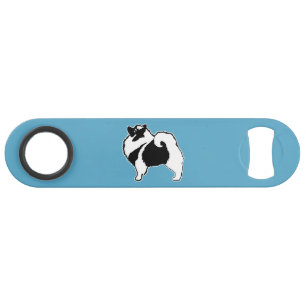 Keeshond Graphics - Cute Original Dog Art Speed Flessenopener