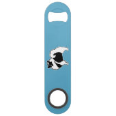 Keeshond Graphics - Cute Original Dog Art Speed Flessenopener (Achterkant)
