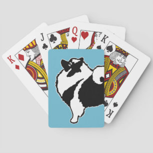 Keeshond Graphics - Cute Original Dog Art Speelkaarten