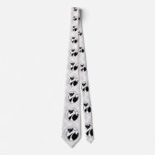 Keeshond Graphics - Cute Original Dog Art Stropdas (Voorkant)