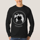 Keeshond Graphics - Cute Original Dog Art T-shirt (Voorkant)