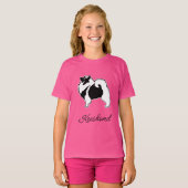 Keeshond Graphics - Cute Original Dog Art T-shirt (Voorkant volledig)