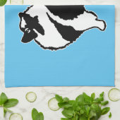 Keeshond Graphics - Cute Original Dog Art Theedoek (Gevouwen)