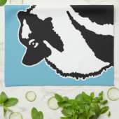 Keeshond Graphics - Cute Original Dog Art Theedoek (Gevouwen)