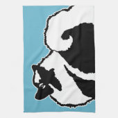 Keeshond Graphics - Cute Original Dog Art Theedoek (Verticaal)